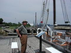 John at Maine Maritime Museum 1